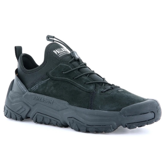 Palladium Shoes - Palladium OFF-GRID LO LEATHER BLACK/BLACK